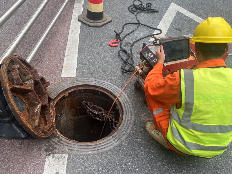 台城花园市政管道内窥检测